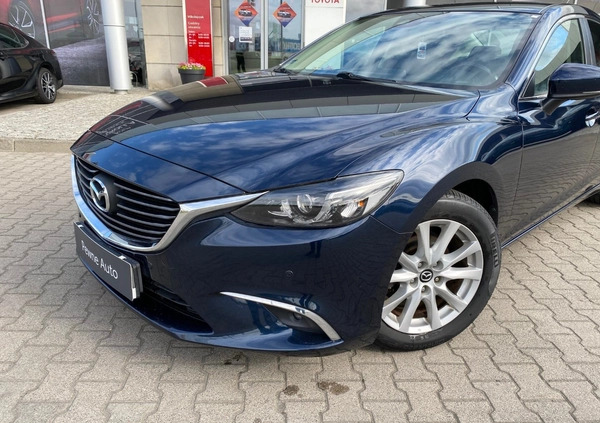 Mazda 6 cena 56900 przebieg: 202227, rok produkcji 2017 z Kalisz małe 562